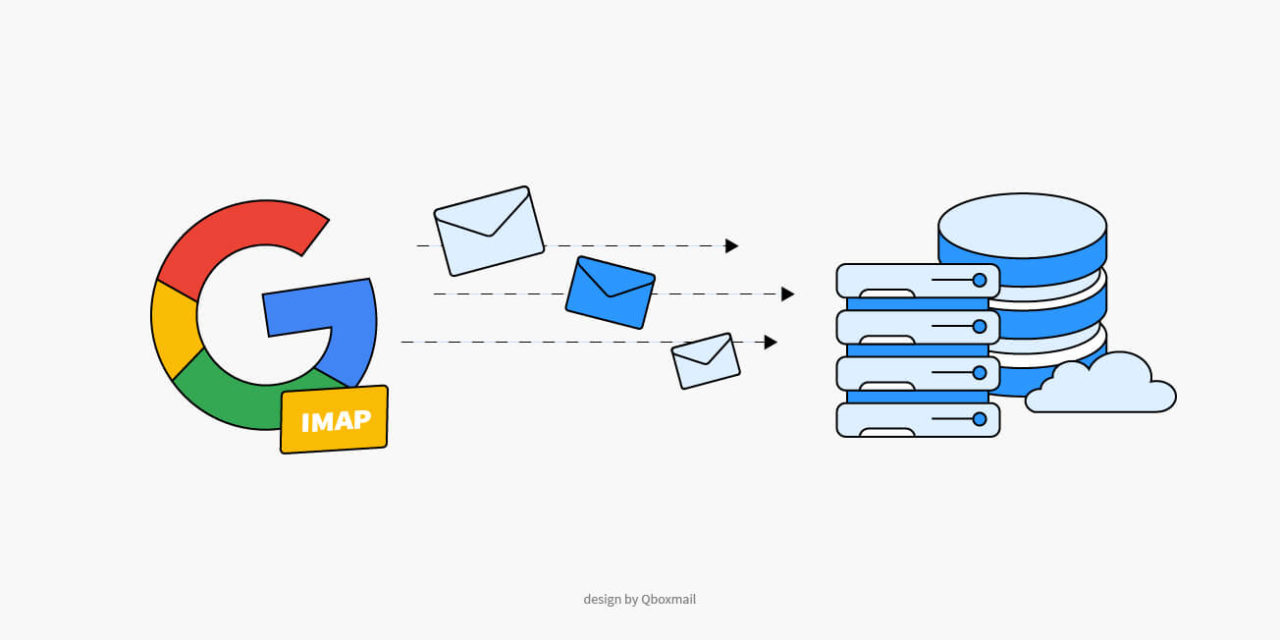 Enable IMAP access on Gmail. How to migrate emails from Google - Qboxmail